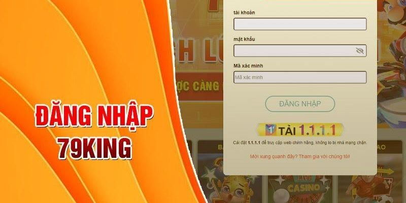 Hướng dẫn các bước để đăng nhập vào tài khoản 79KING